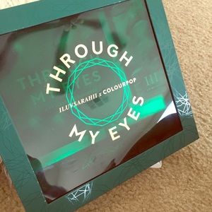Through my eyes Colourpop x iluvsarahii Pr Kit